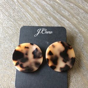 J. Crew tortoise earrings